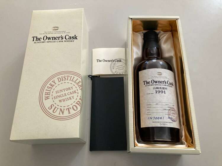 ウイスキー サントリー山崎 （お酒）の商品画像 - 査定依頼日：2025年2月27日 - 最高査定価格：410,000円