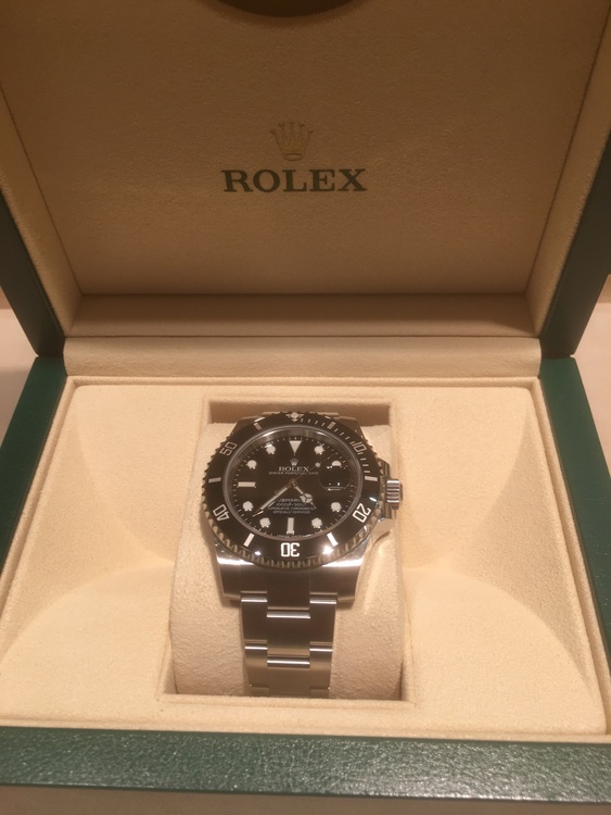 ロレックス サブマリーナー 116610lm（高級時計）の商品画像 - 査定依頼日：2025年6月2日 - 最高査定価格：1,600,000円