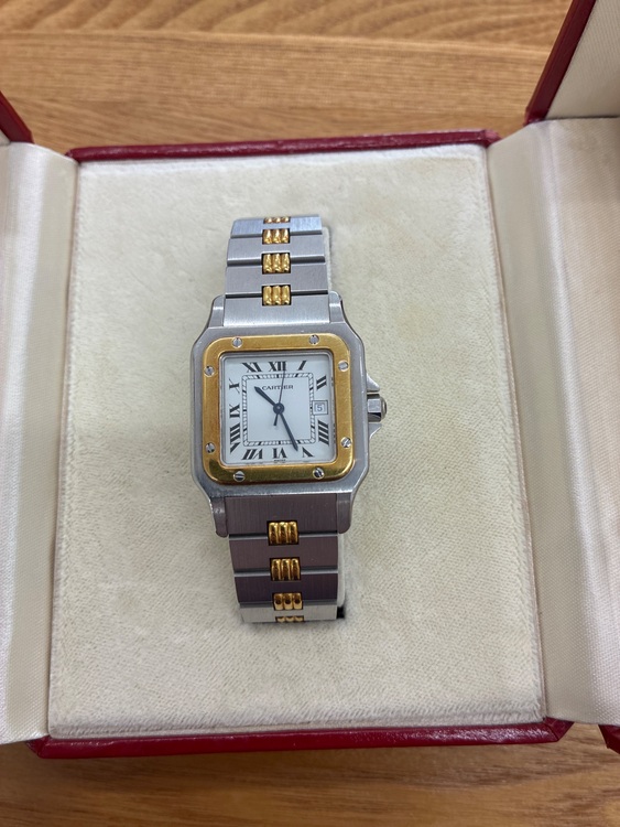 カルティエ サントス 103623（高級時計）の商品画像 - 査定依頼日：2025年6月30日 - 最高査定価格：580,000円
