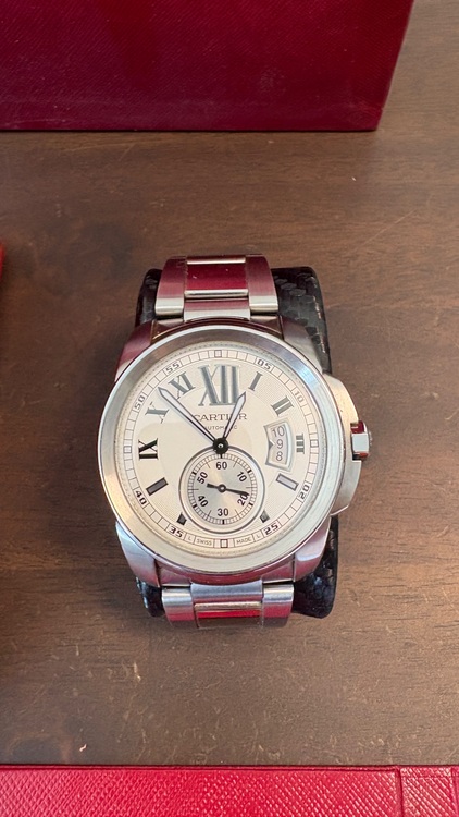 カリブル ドゥ カルティエ（高級時計）の商品画像 - 査定依頼日：2025年8月23日 - 最高査定価格：530,000円