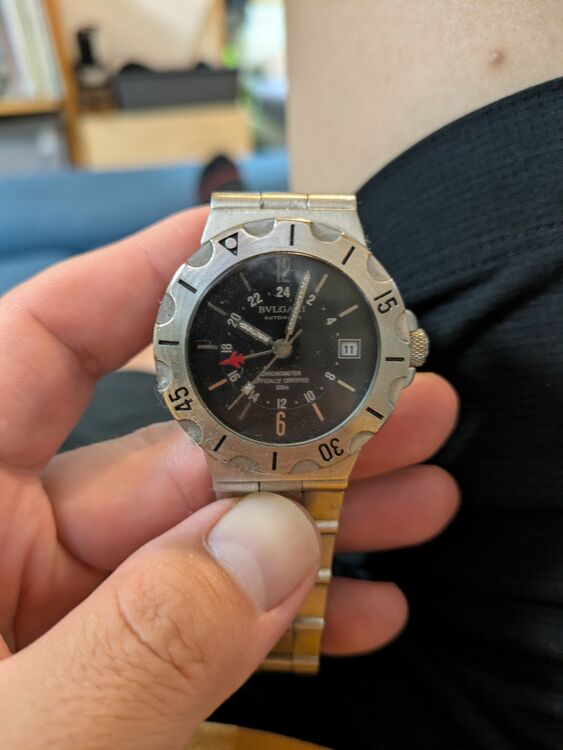 ブルガリ ディアゴノ （高級時計）の商品画像 - 査定依頼日：2025年10月12日 - 最高査定価格：130,000円