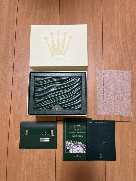 ロレックス GMTマスター （高級時計）の商品画像 - 査定依頼日：2025年5月31日 - 最高査定価格：1,650,000円