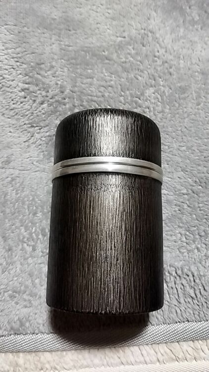 銅製茶筒　錫製茶筒（食器）の商品画像 - 査定依頼日：2025年10月25日 - 最高査定価格：2,000円