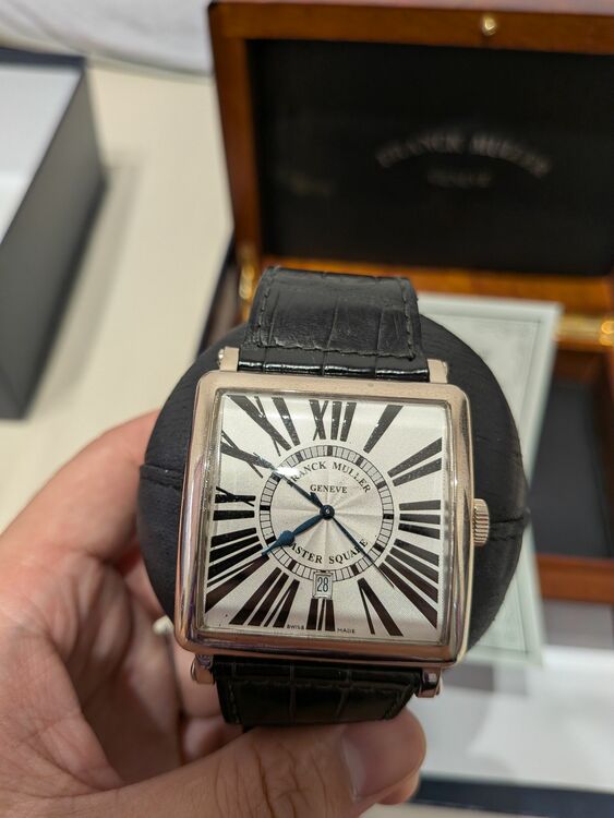 フランクミュラー マスタースクエア 6000kscdt（高級時計）の商品画像 - 査定依頼日：2025年9月27日 - 最高査定価格：600,000円