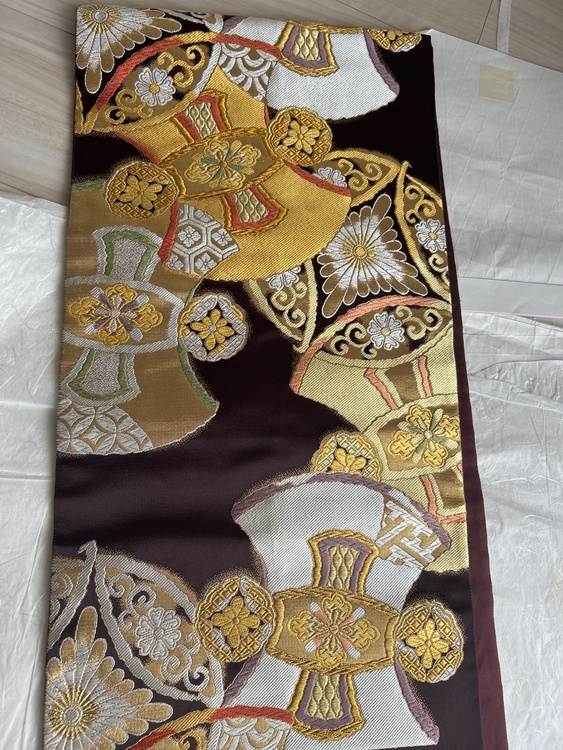 袋帯（着物）の商品画像 - 査定依頼日：2026年4月13日 - 最高査定価格：1,000円