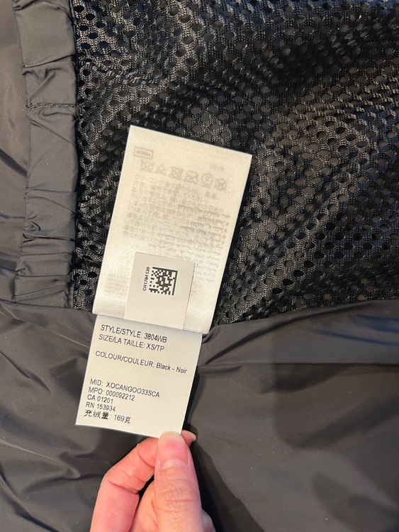 カナダグース　3804WB（古着・ファッション）の商品画像 - 査定依頼日：2025年11月9日 - 最高査定価格：50,000円