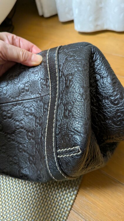 グッチシマ　レザーショルダーバッグ（ブランドバッグ）の商品画像 - 査定依頼日：2026年5月18日 - 最高査定価格：55,000円
