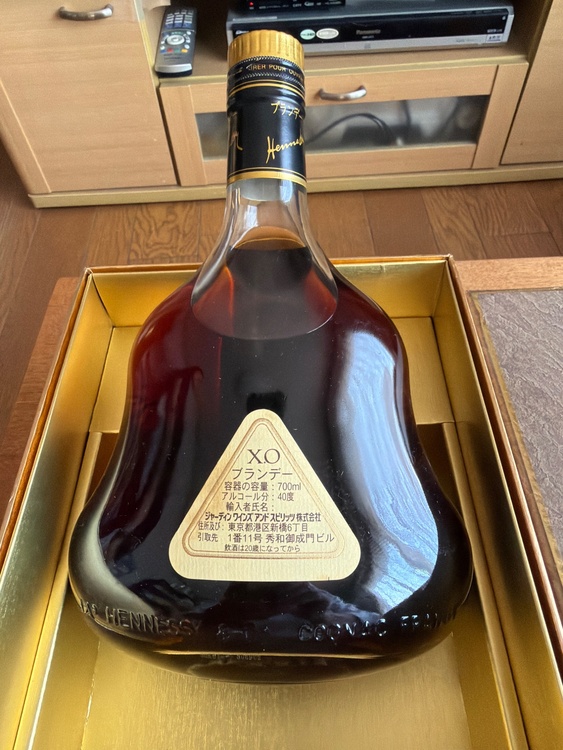 Hennessy cognac xo（お酒）の商品画像 - 査定依頼日：2026年5月18日 - 最高査定価格：18,500円
