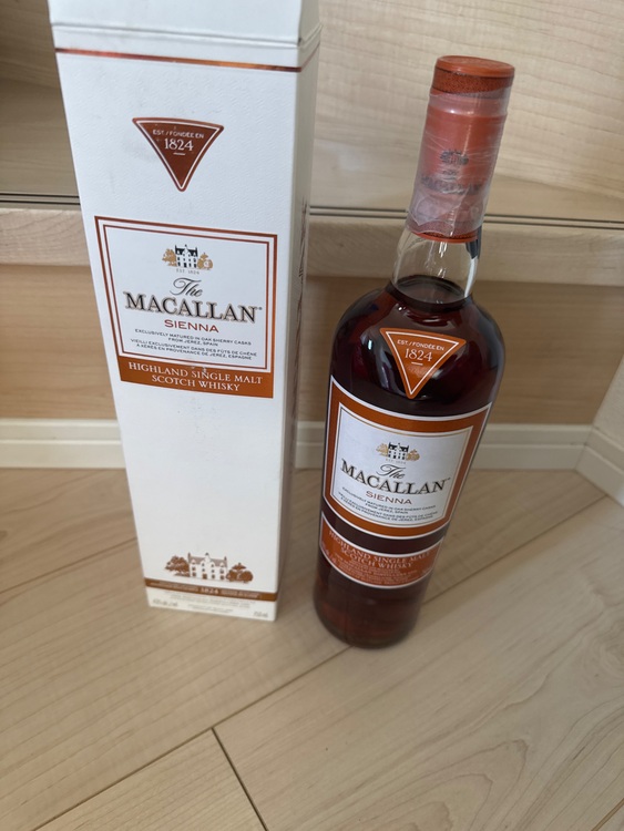 The Macallan Sienna 1824 750ml（お酒）の商品画像 - 査定依頼日：2025年8月9日 - 最高査定価格：12,000円