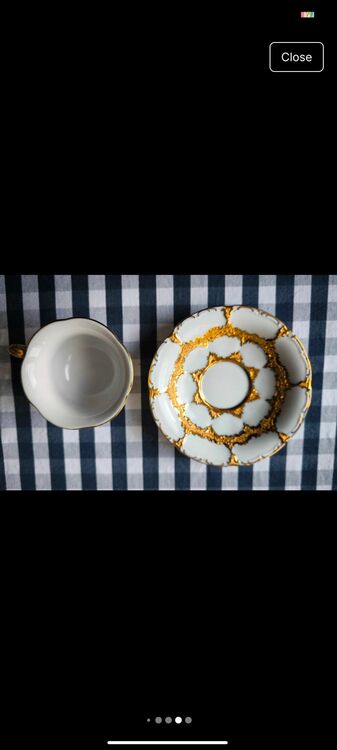 マイセン　Bフォーム　モカカップとソーサー（美術品・骨董品）の商品画像 - 査定依頼日：2025年10月18日 - 最高査定価格：15,000円