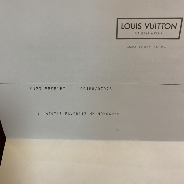 フェイボリット MM（ブランドバッグ）の商品画像 - 査定依頼日：2022年5月12日 - 最高査定価格：121,000円