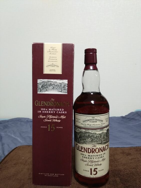 グレンドロナック 15年（お酒）の商品画像 - 査定依頼日：2025年8月23日 - 最高査定価格：257,000円