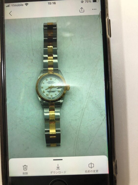 ロレックス デイトジャスト 6916（高級時計）の商品画像 - 査定依頼日：2025年3月10日 - 最高査定価格：550,000円