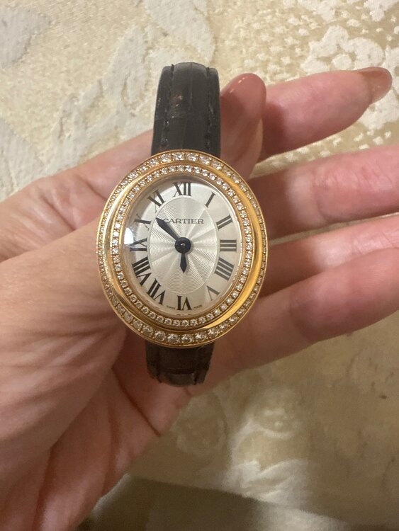 カルティエ その他 イプノーズ　ピンクゴールドダイヤ巻き　黒皮べるて（高級時計）の商品画像 - 査定依頼日：2025年3月7日 - 最高査定価格：2,000,000円