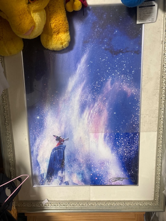 ディズニー　絵画（美術品・骨董品）の商品画像 - 査定依頼日：2026年2月25日 - 最高査定価格：10,000円