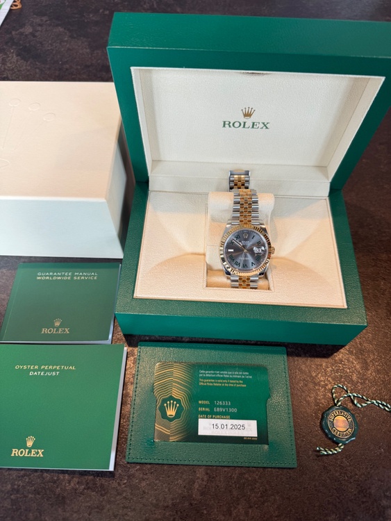 ロレックス デイトジャスト 126333（高級時計）の商品画像 - 査定依頼日：2025年12月13日 - 最高査定価格：2,700,000円