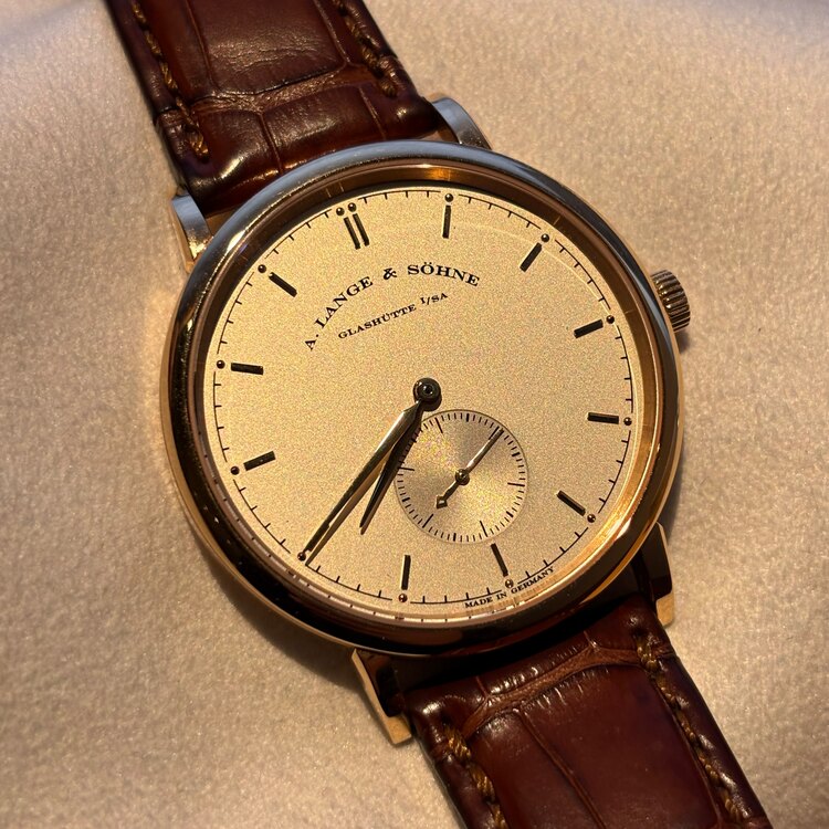 ランゲ＆ゾーネ サクソニア 216.03（高級時計）の商品画像 - 査定依頼日：2025年5月26日 - 最高査定価格：2,000,000円