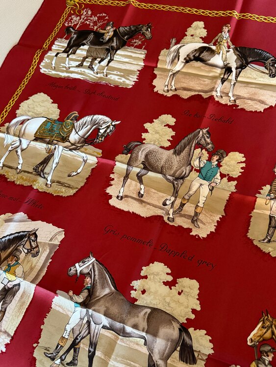 スカーフ　カレ90- Les Robes（古着・ファッション）の商品画像 - 査定依頼日：2025年2月20日 - 最高査定価格：15,000円