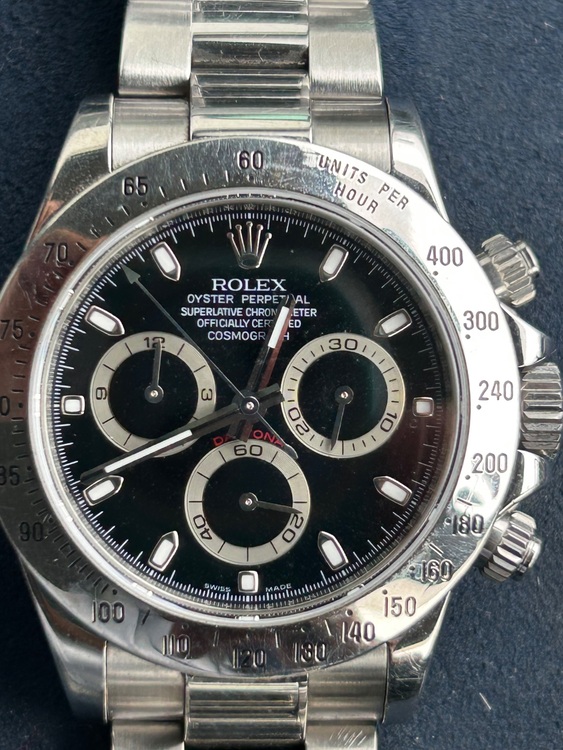 ロレックス　デイトナ116520（高級時計）の商品画像 - 査定依頼日：2025年8月13日 - 最高査定価格：3,380,000円