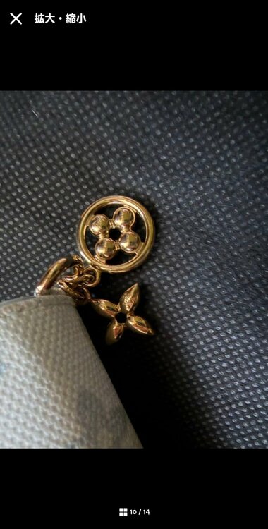 ポケットウォレットLVチャームM28273（ブランド財布・小物）の商品画像 - 査定依頼日：2026年4月18日 - 最高査定価格：100,000円