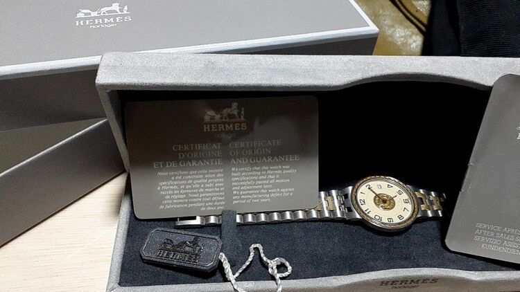 エルメスセリエ（高級時計）の商品画像 - 査定依頼日：2025年11月9日 - 最高査定価格：35,000円