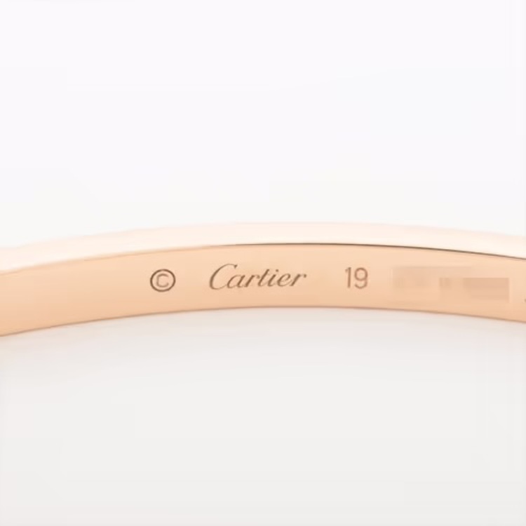 カルティエ ラブ SM ブレスレット 750(PG) 21.0g 19（金・貴金属）の商品画像 - 査定依頼日：2025年10月29日 - 最高査定価格：450,000円