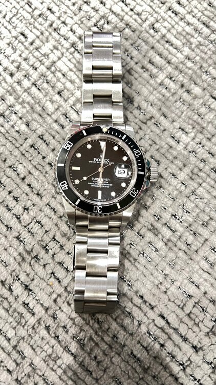 ロレックス サブマリーナー （高級時計）の商品画像 - 査定依頼日：2025年5月10日 - 最高査定価格：1,180,000円