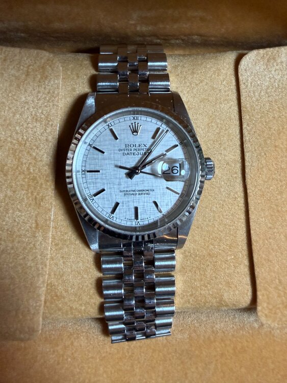 ロレックス デイトジャスト （高級時計）の商品画像 - 査定依頼日：2026年3月23日 - 最高査定価格：1,100,000円