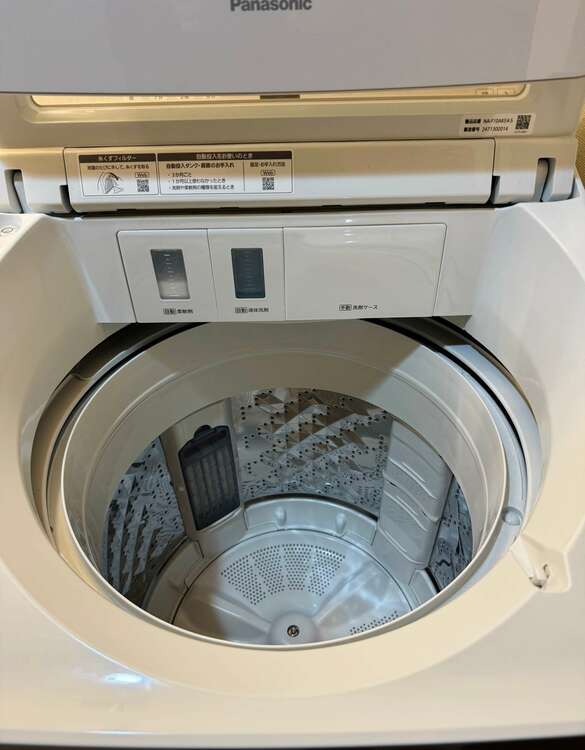洗濯機：Panasonic：2024年製　NA‐F9AKE4　 （家電）の商品画像 - 査定依頼日：2025年1月17日 - 最高査定価格：35,000円