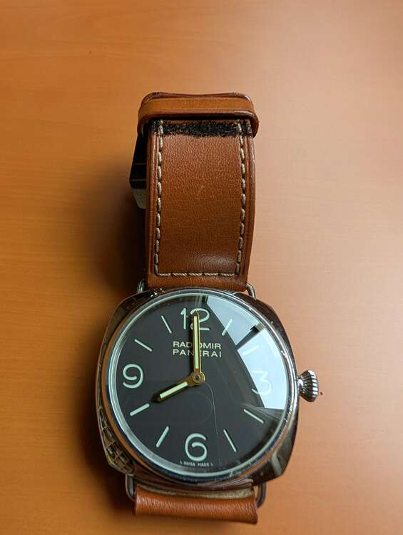 パネライ ラジオミール PAM0023（高級時計）の商品画像 - 査定依頼日：2025年6月1日 - 最高査定価格：620,000円