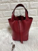 エルメス ピコタンロックＰＭ トリヨンクレマンス ルージュガランス □R刻印（ブランドバッグ）の商品画像 - 査定依頼日：2025年11月15日 - 最高査定価格：120,000円