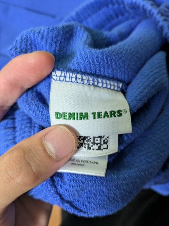 DenimTears　DT-001（古着・ファッション）の商品画像 - 査定依頼日：2026年9月1日 - 最高査定価格：10,000円