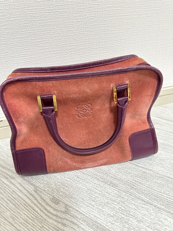 ロエベ　アマソナ　スエードバッグ（ブランドバッグ）の商品画像 - 査定依頼日：2025年11月29日 - 最高査定価格：40,000円