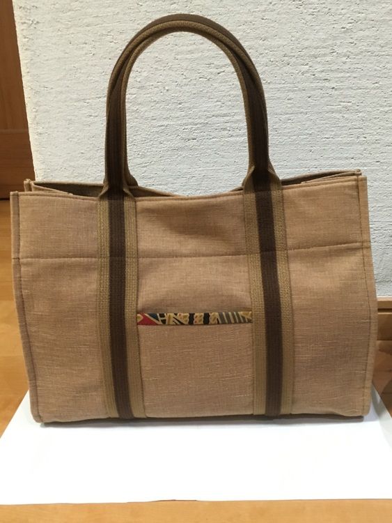 柿渋染バッグ（古着・ファッション）の商品画像 - 査定依頼日：2025年11月28日 - 最高査定価格：3,000円