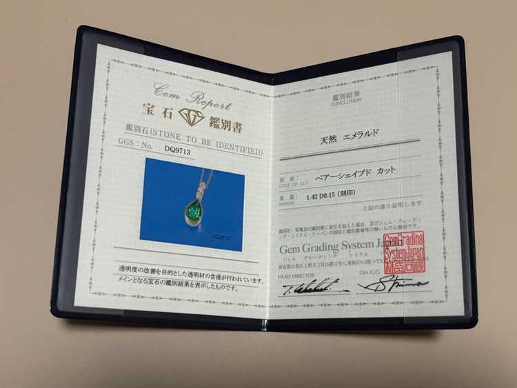 ペンダント　ネックレス（宝石）の商品画像 - 査定依頼日：2026年6月22日 - 最高査定価格：200,000円