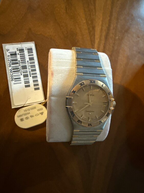 オメガ コンステーション 1312100（高級時計）の商品画像 - 査定依頼日：2025年5月4日 - 最高査定価格：155,000円