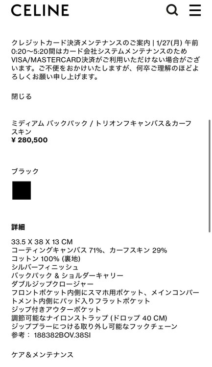 セリーヌ  （ブランドバッグ）の商品画像 - 査定依頼日：2025年1月25日 - 最高査定価格：120,000円