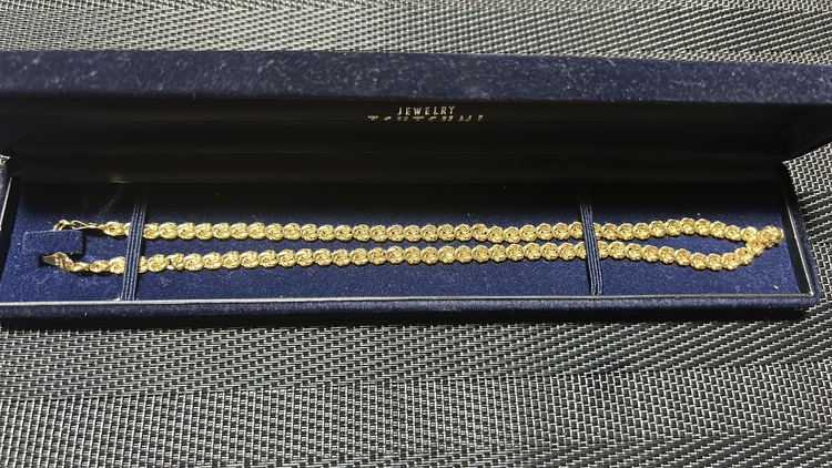 テディベアコインペンダントトップ、ジュエリーツツミ18Kネックレス（金・貴金属）の商品画像 - 査定依頼日：2026年8月11日 - 最高査定価格：245,000円