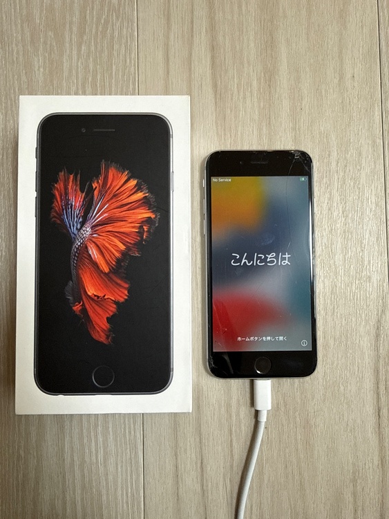 iPhone6S 128GB 画面割れ有り （スマホ）の商品画像 - 査定依頼日：2026年4月5日 - 最高査定価格：1,000円