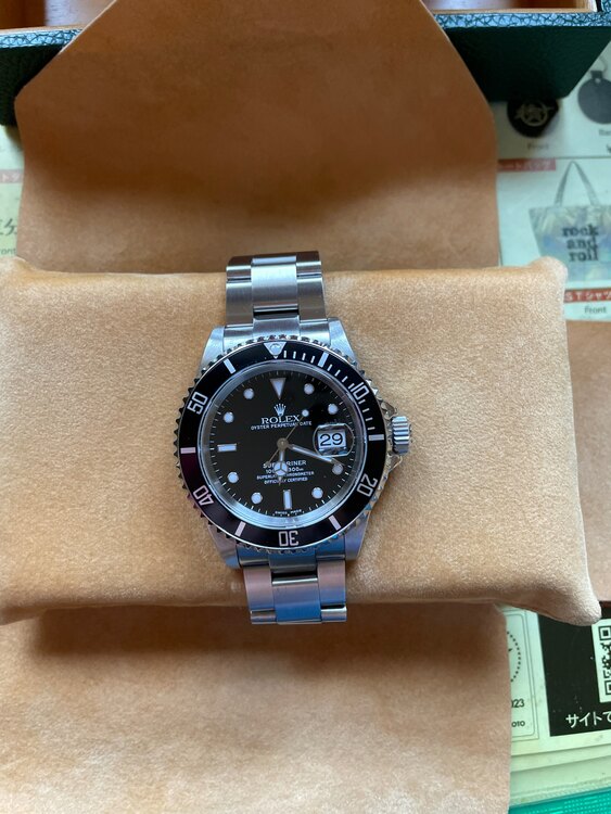 ロレックス サブマリーナー 1661（高級時計）の商品画像 - 査定依頼日：2025年5月1日 - 最高査定価格：1,170,000円