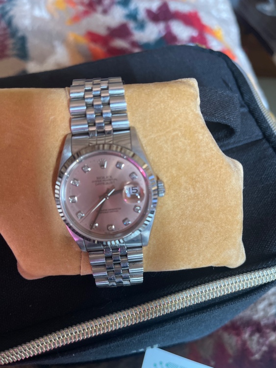 ロレックス パーペチュアル 16nov198（高級時計）の商品画像 - 査定依頼日：2026年2月20日 - 最高査定価格：1,120,000円