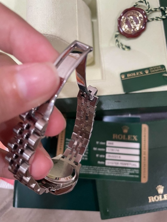 ROLEX ロレックス デイトジャスト Black COM 10P 26mm 腕時計 179174G レディース K18ホワイトゴールド ステンレススチール シルバー（高級時計）の商品画像 - 査定依頼日：2026年10月12日 - 最高査定価格：1,220,000円