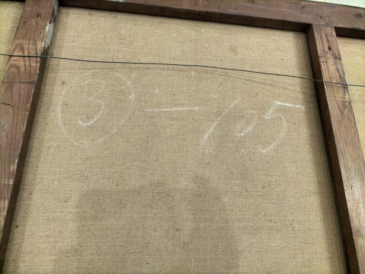 油絵（美術品・骨董品）の商品画像 - 査定依頼日：2026年10月16日 - 最高査定価格：2,000円