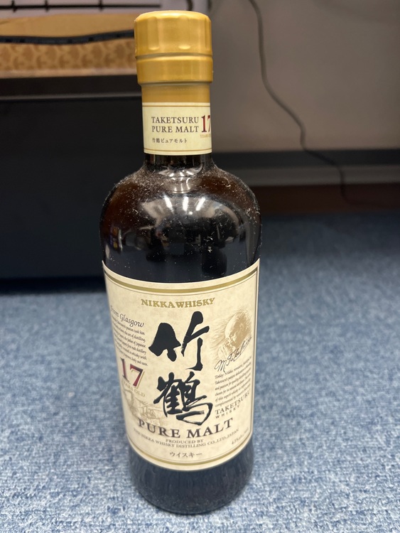竹鶴　17年（お酒）の商品画像 - 査定依頼日：2025年12月1日 - 最高査定価格：27,000円