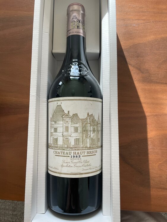 1983年（お酒）の商品画像 - 査定依頼日：2025年3月3日 - 最高査定価格：36,000円