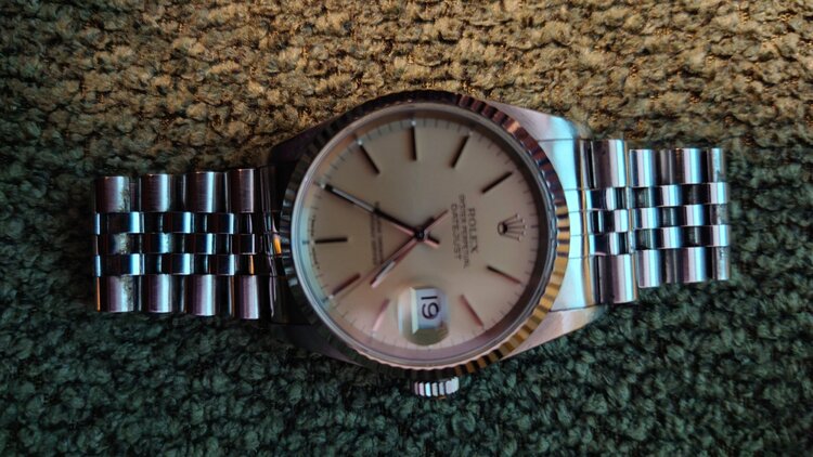 ロレックス デイトジャスト （高級時計）の商品画像 - 査定依頼日：2026年3月15日 - 最高査定価格：1,010,000円