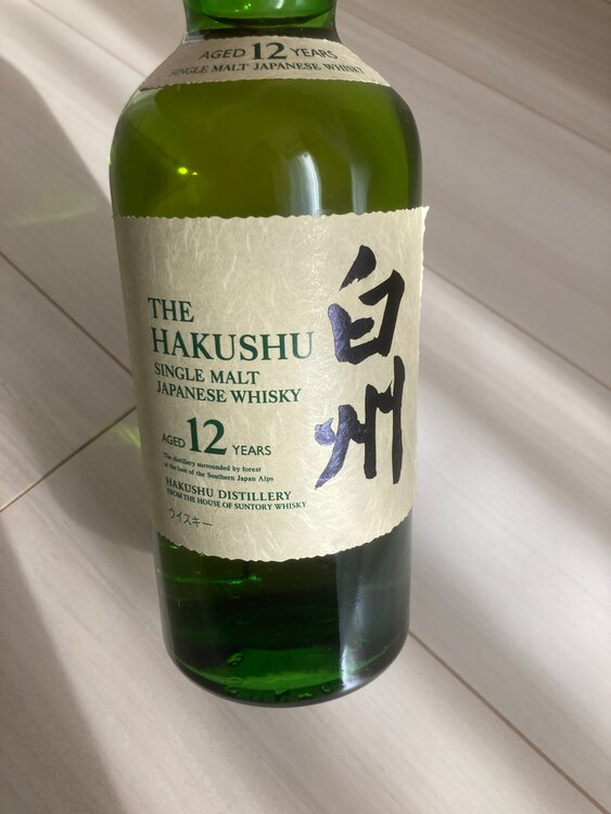 白州12年（お酒）の商品画像 - 査定依頼日：2025年2月25日 - 最高査定価格：18,000円