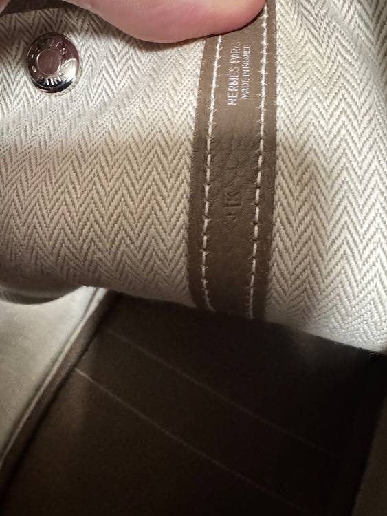 HERMES エルメス ガーデンパーティ36 PM エトゥープ（ブランドバッグ）の商品画像 - 査定依頼日：2026年4月23日 - 最高査定価格：200,000円