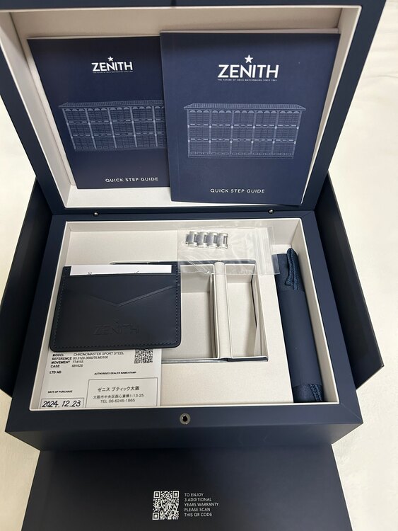 クロノマスタースポーツ（高級時計）の商品画像 - 査定依頼日：2025年5月7日 - 最高査定価格：1,550,000円