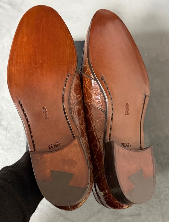 ラルフローレン クロコダイル ローファー（古着・ファッション）の商品画像 - 査定依頼日：2026年2月6日 - 最高査定価格：7,000円